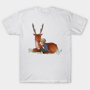 Girl and Deer T-Shirt